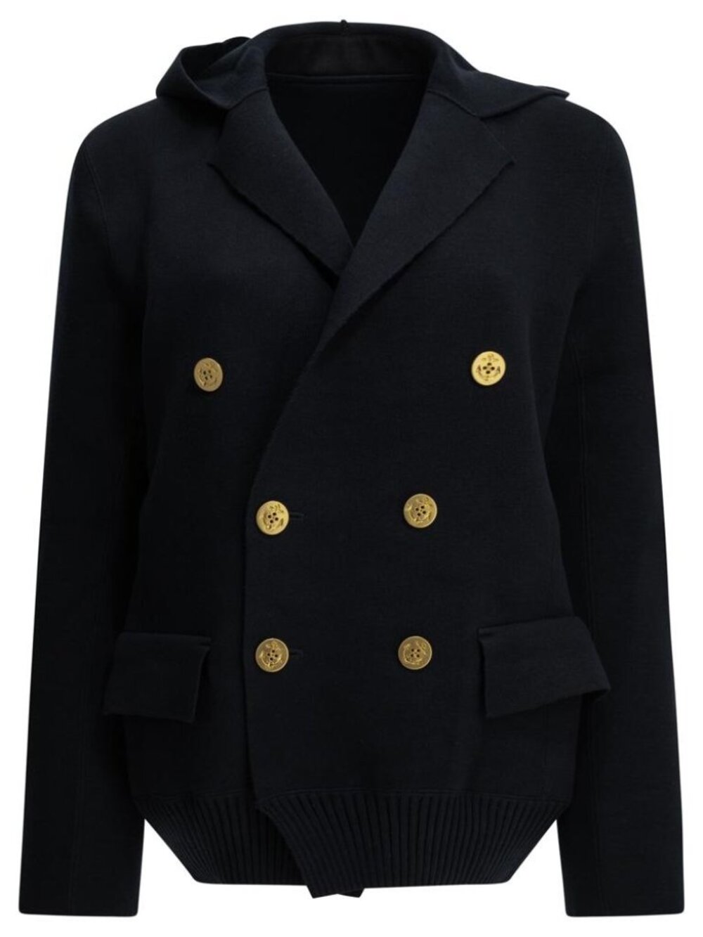 Sacai Double-Breasted Blazer Tag Size 2 Women